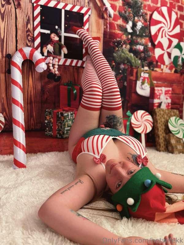 Say hello to your sexy little elf! 