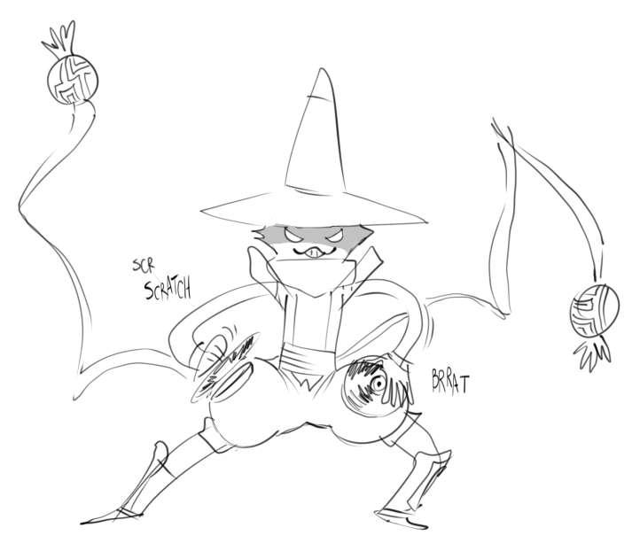 Sketch Sunday 3/18/18 - Lila's Magic