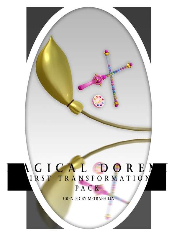 [MMD-Weapons] Magical Doremi First Transformation Pack