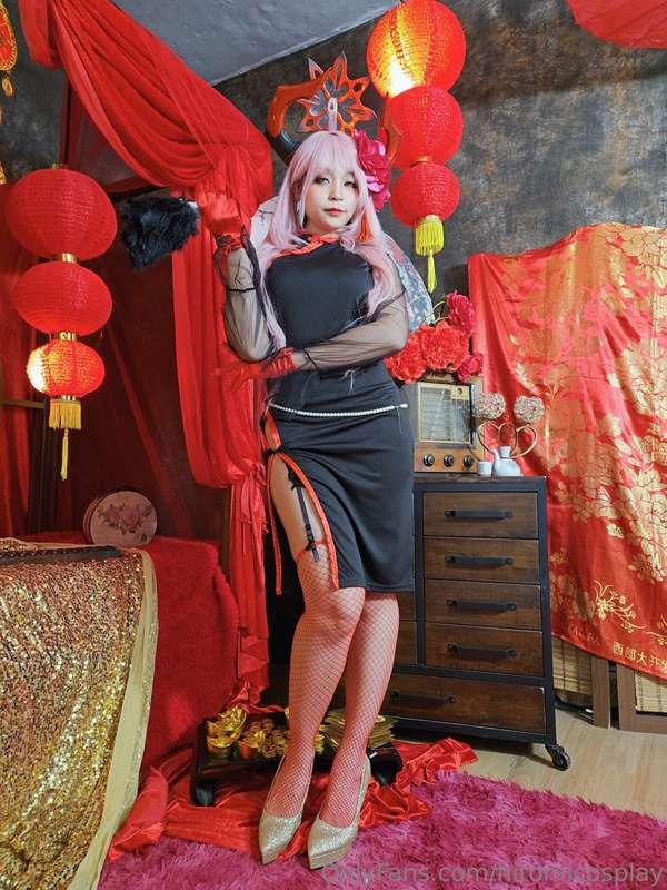 Kyougoku Satsuki (Black Chinese dress)16 Photo Uncen 30 USDL..
