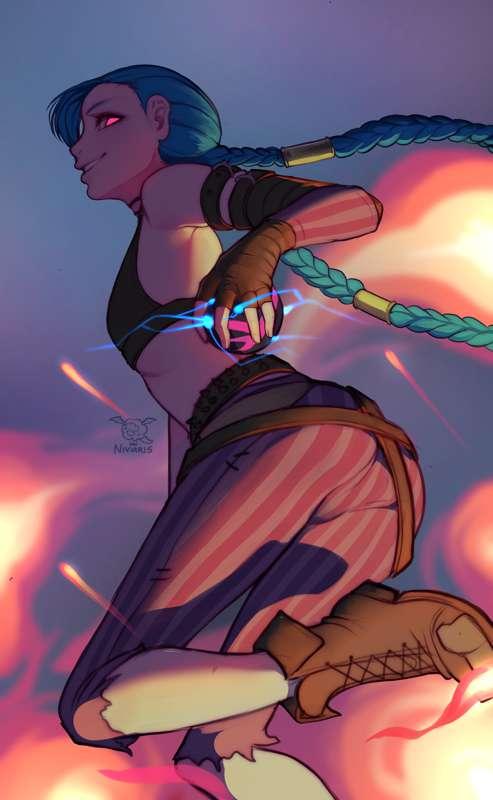 Arcane Jinx Pinup 
