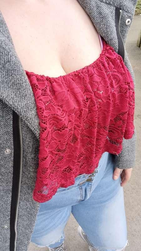 Today's attire, starting to feel better. I can't wait to get..
