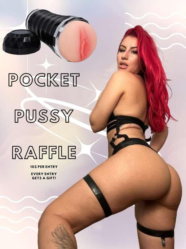 𝐏𝐎𝐂𝐊𝐄𝐓 𝐏𝐔𝐒𝐒𝐘 𝐑𝐀𝐅𝐅𝐋𝐄 🥰

***$𝟭𝟬 𝗣𝗘𝗥 𝗘𝗡𝗧𝗥𝗬, 𝗘𝗩𝗘𝗥𝗬 𝗘𝗡𝗧𝗥𝗬 𝗚𝗘𝗧𝗦 𝗔 ..