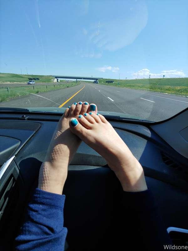 All this travel!  I need a foot massage!