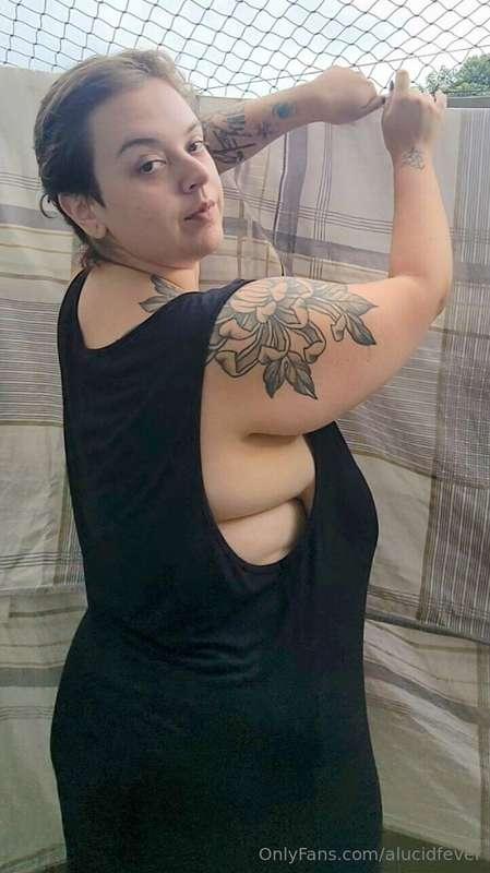Felt cute while doing the chores~ 