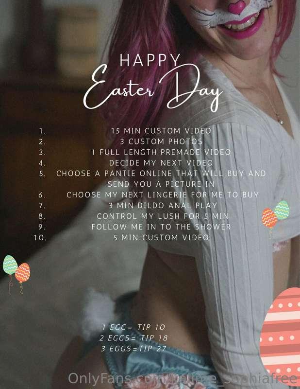 Happy Easter. Come play a game with me. 
I have prepared 10 ..
