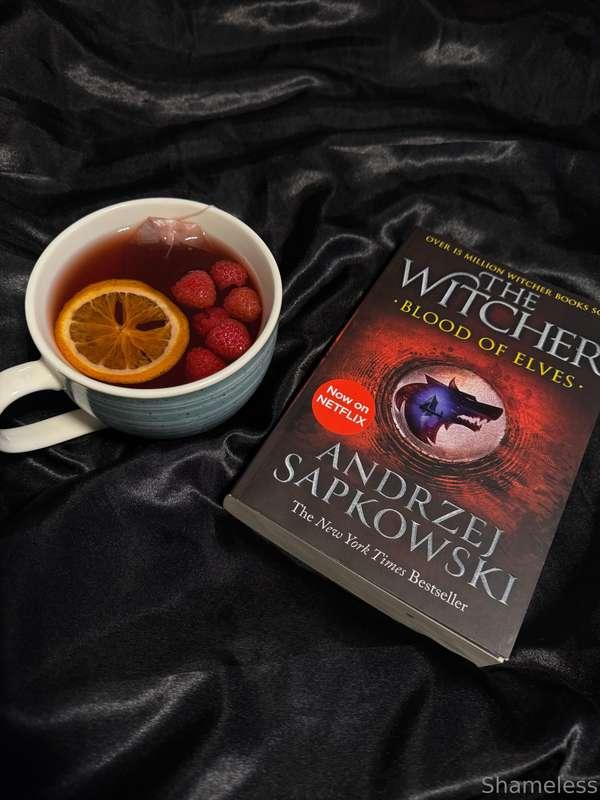 Tea is hot, Yennefer is hotter. Priorities. 🔥☕📖Have you seen..