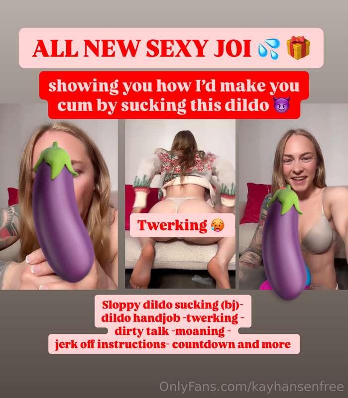 New JOI: Stroke for meee 😋 💦 