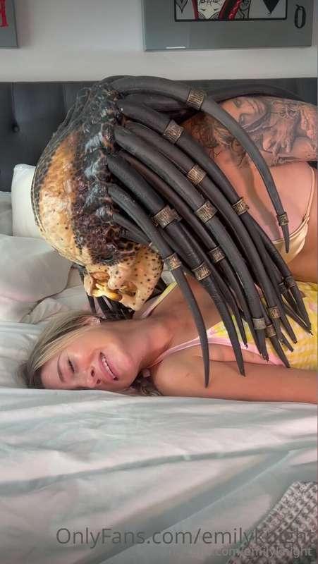 One of my fantasies is being fucked by an alien Ever since I..