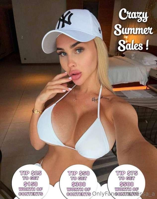 🆘𝐔𝐍𝐅𝐎𝐑𝐆𝐄𝐓𝐓𝐀𝐁𝐋𝐄 𝐒𝐔𝐌𝐌𝐄𝐑 𝐃𝐈𝐒𝐂𝐎𝐔𝐍𝐓𝐒🆘I've never had such an offer..