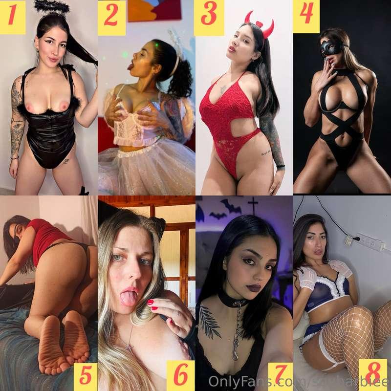 🎃👻 Halloween Special 👻🎃8 naughty witches ready to cast a spe..