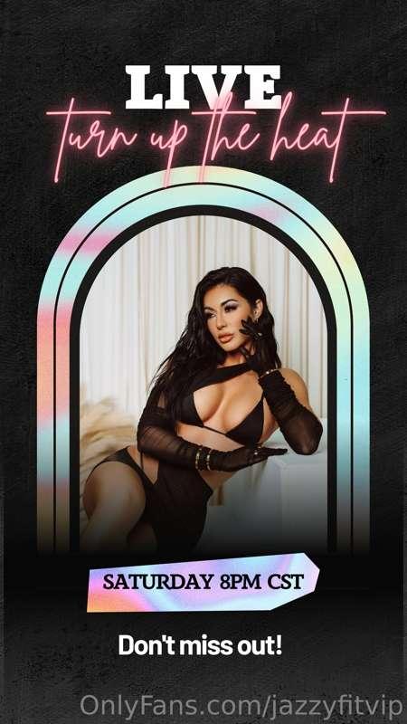 Get ready with me on my live stream later loves 😘