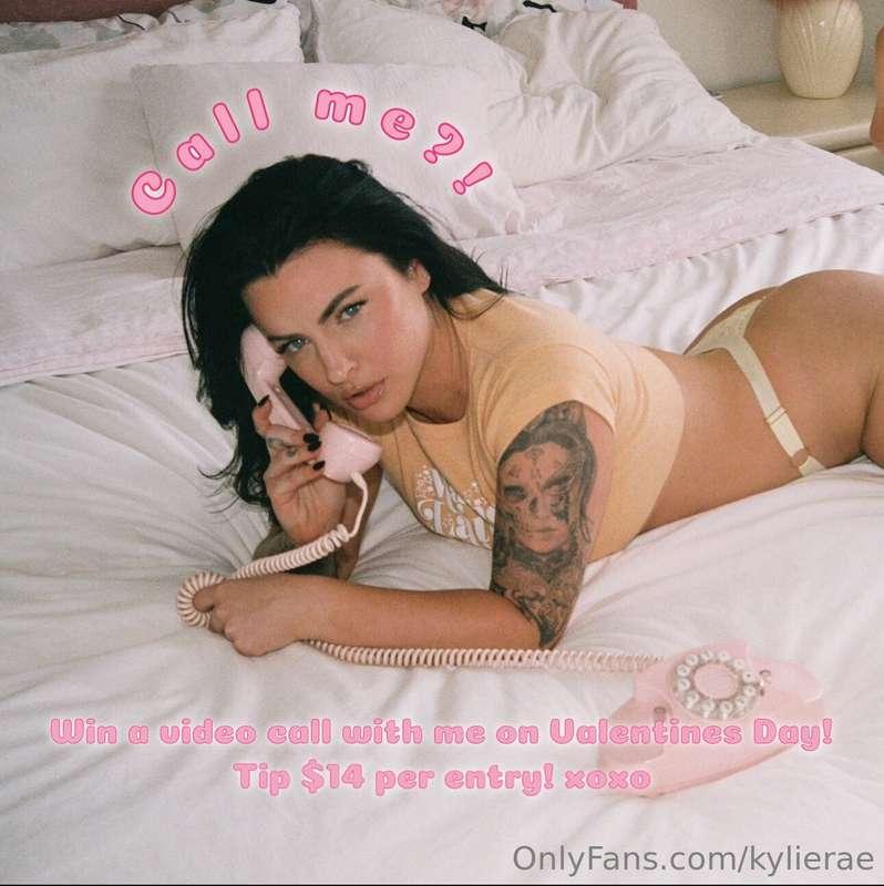 For the first time EVER….***WIN A VIDEO CALL WITH ME !*** 🥰🥰..