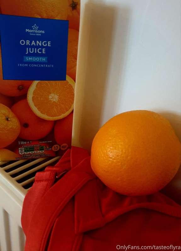 Nothing to see here, just warming my orange juice for my wet..