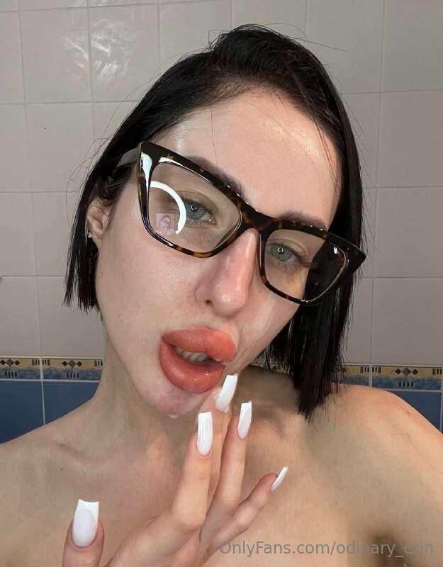 This dirty slut @inga_red 💦💦is soiled in cum💦💦, text her @in..