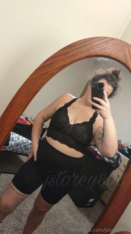 Today's "what's under my outfit" fit. Lol