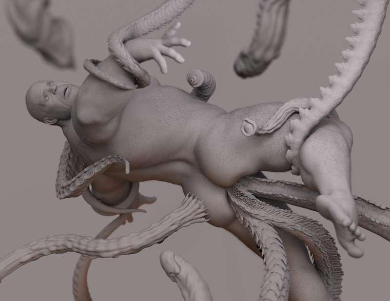 Thanos Tentacle Raped (WIP)