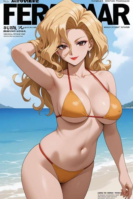 Onna Shachou - Golden Boy NSFW Photobook