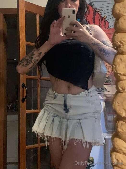 Just me, my reflection, and a little tease for your imaginat..