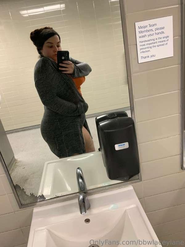 Bend me over in a public bathroom?