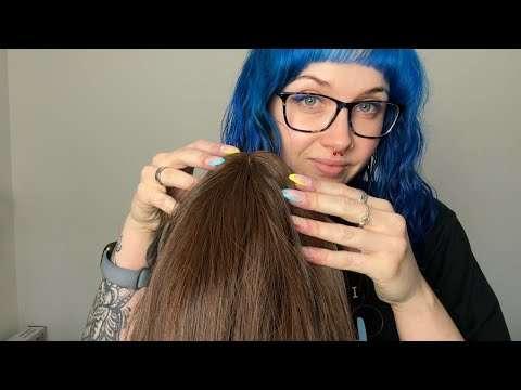 📣 EARLY ACCESS 📣 ASMR Scalp Scratching, Inspecting, Dandruff Picking & Massage With Long Nails 💅👱‍♀️