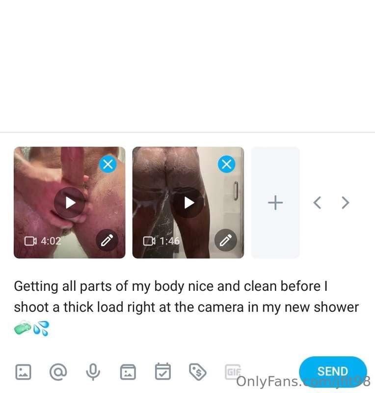 Sneak peak of the recent shower vid🚿👅