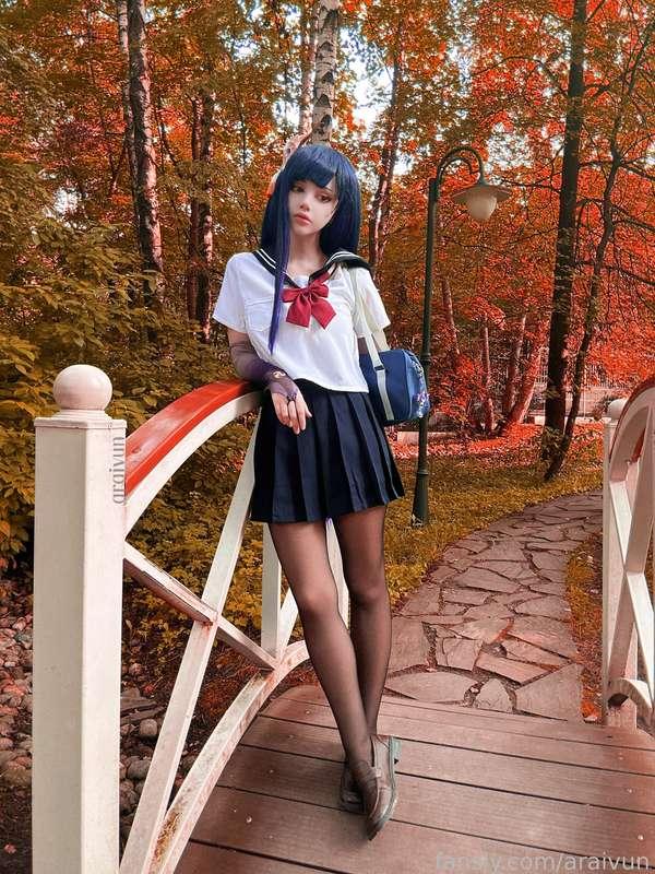 Raiden for your Autumn🎃🍂✨

#raiden #ei #baal #genshinimpact #cosplay #schoolgirl #japaneseschooluniform #seifuku #sailorfuku #schooluniform #tights #nylon 
