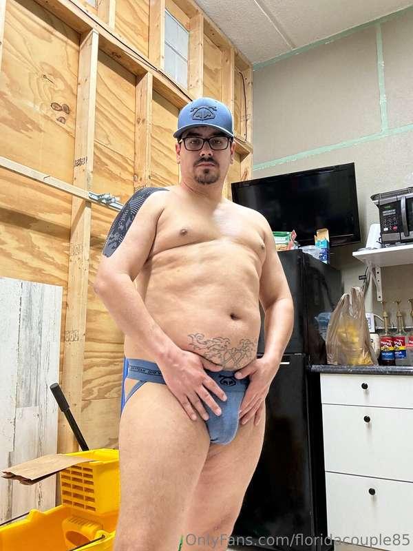 Love wearing a jock to work