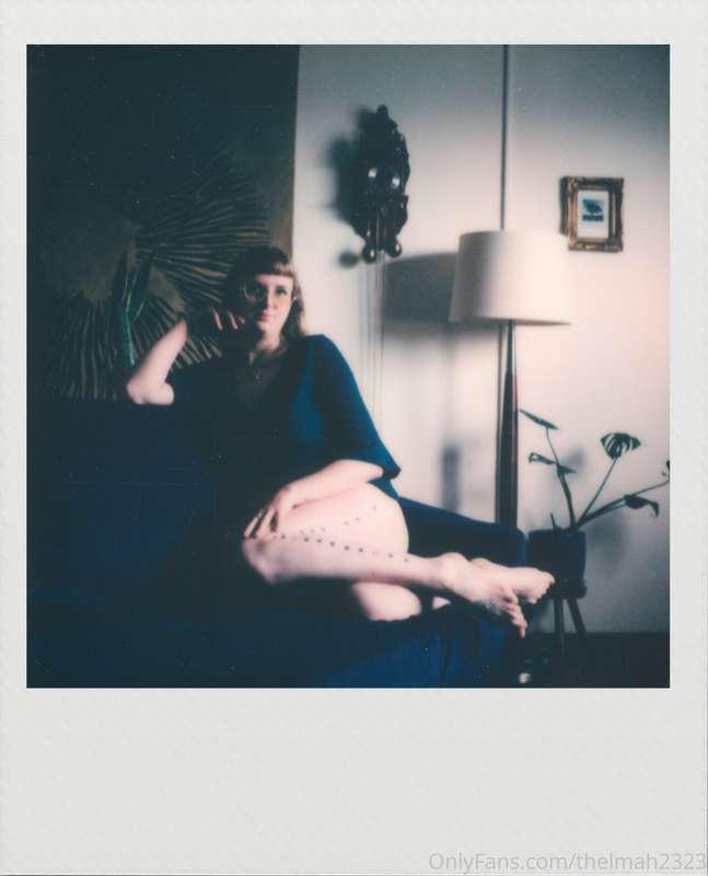 Lounging.