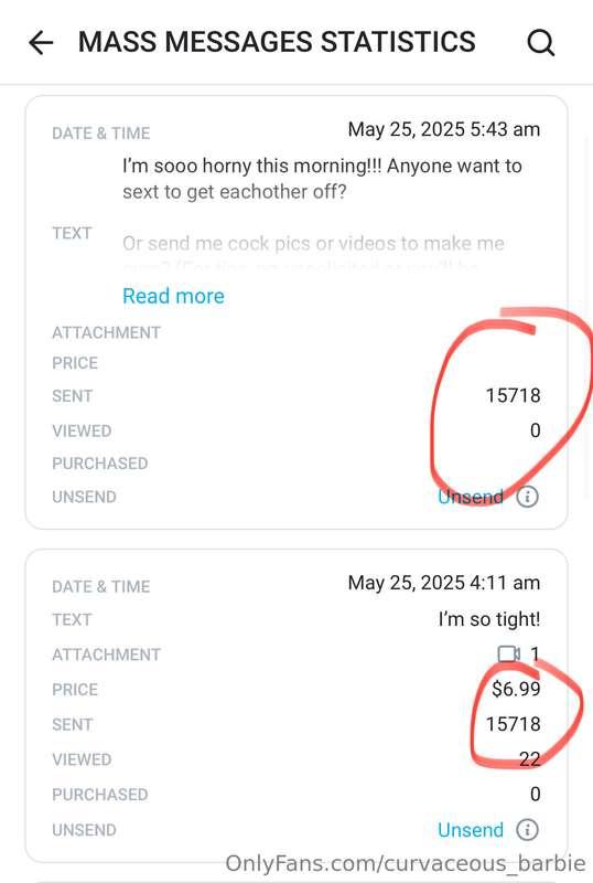 Out of my 16.4K subscribers, 15.7K are actual paying FANS! (..