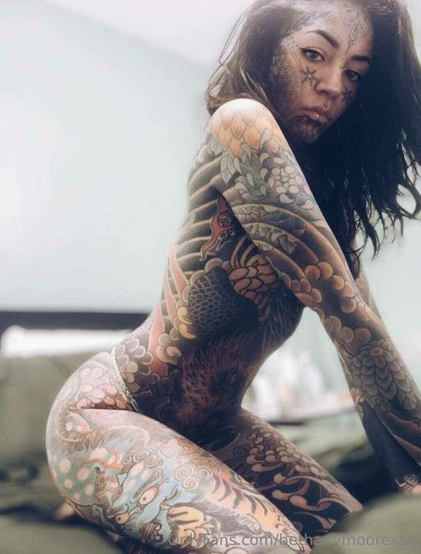 Go check out my super hot tattooed friend from California 🥵🥵..