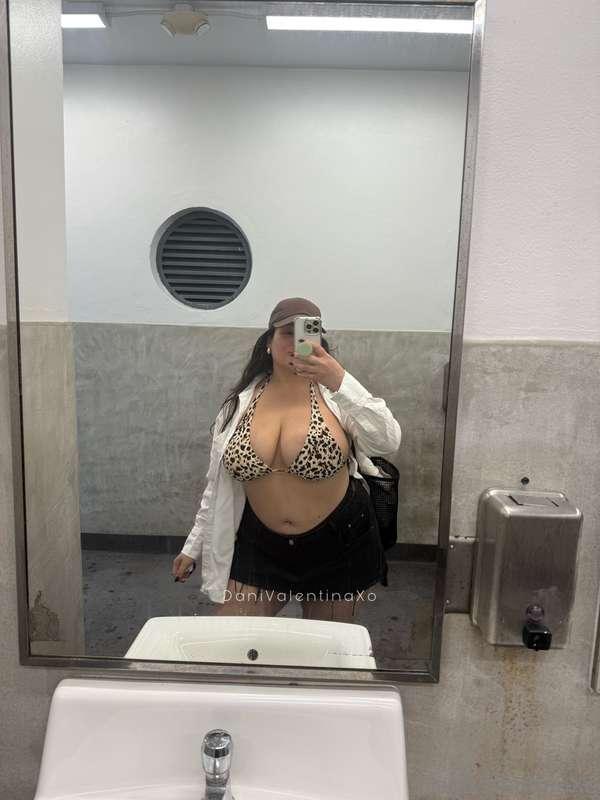 Beach day dump coming! I was with friends so I didn’t go to ..