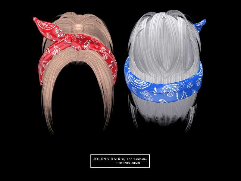 JOLENE HAIR WITH ACC BANDANA