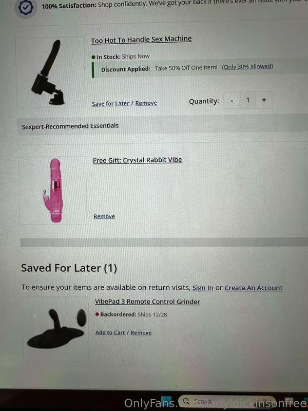 I’m currently shopping for new toys for my 2025 content. Che..