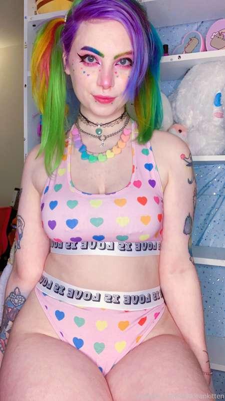 on or off?🥺🌈💕