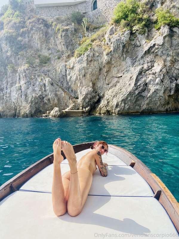 Just my naked ass tanning on a boat in paradise  🤤 if you co..