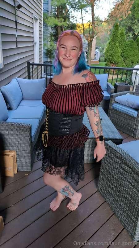Pirate weekend at the Renn Faire next weekend, I'm very exci..