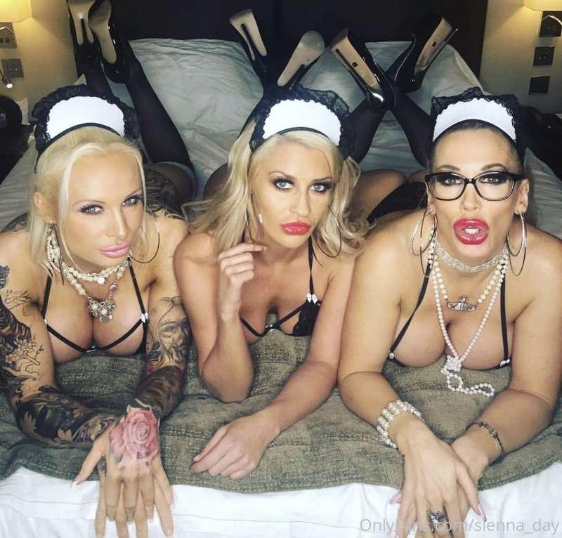 Meeting these two sexy bitches tomorrow for content! @sophie..