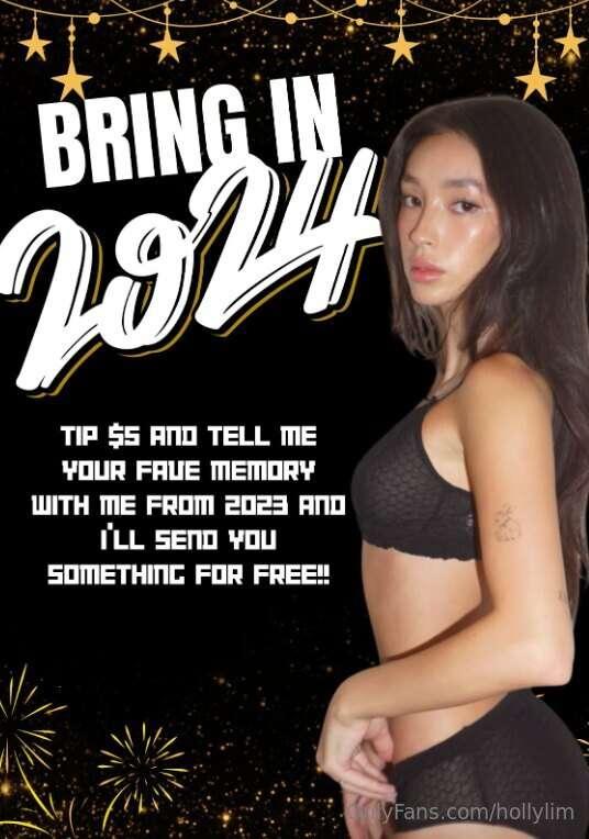Bring in 2024 with your favorite memories of meeee!!! Just s..