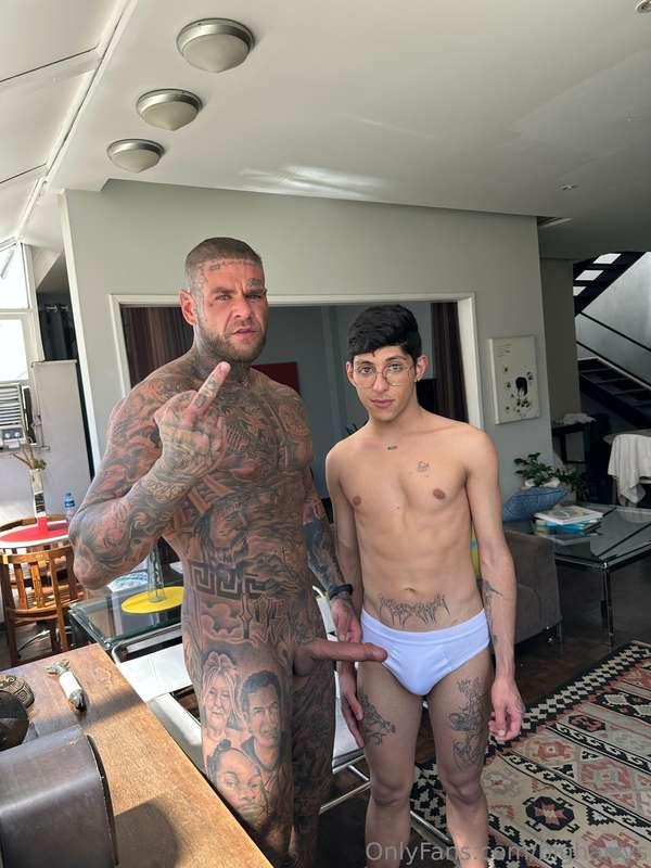He’s about to get used the filthy little fucker… what you wa..
