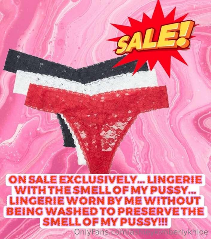 On sale exclusively✨️🔥🤤🤤🤤... lingerie with the smell of my P..