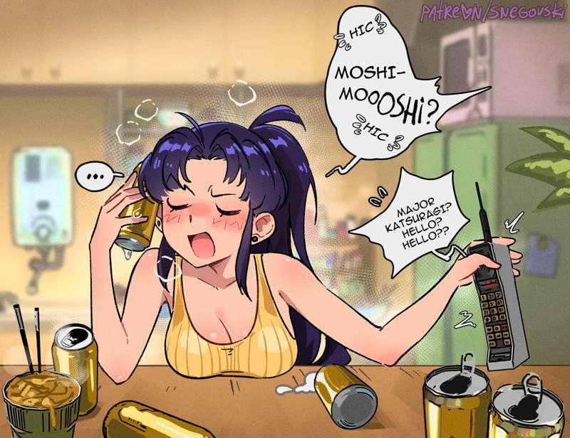Major Misato Katsuragi📞(+bonus pics)
