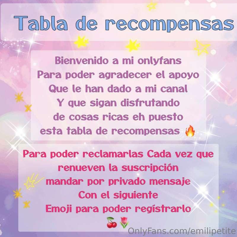 Hola queridos les gustaría tener recompensas por renovar sus..