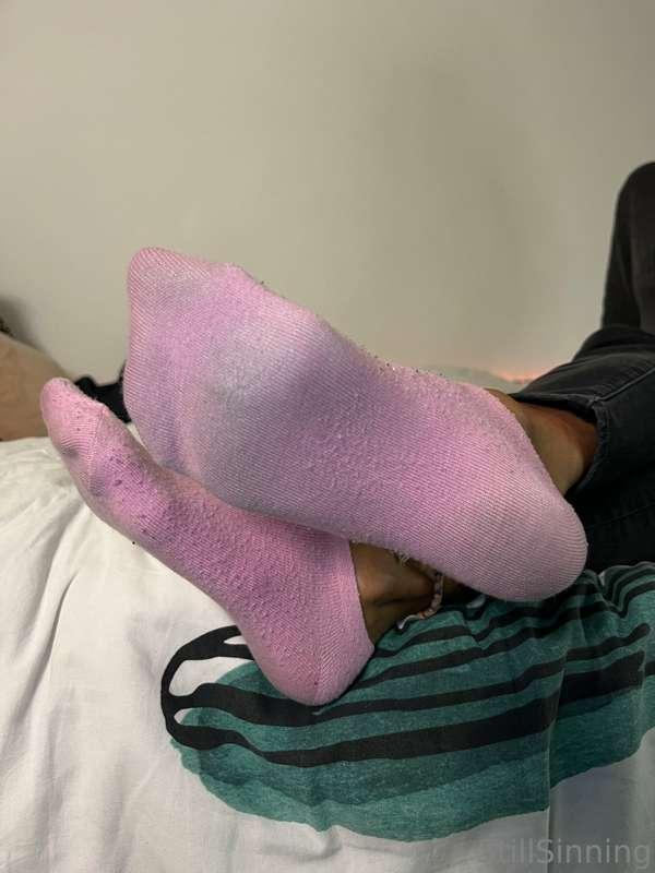 Been wearing these for 3 days 🥵 does that turn you on, footb..