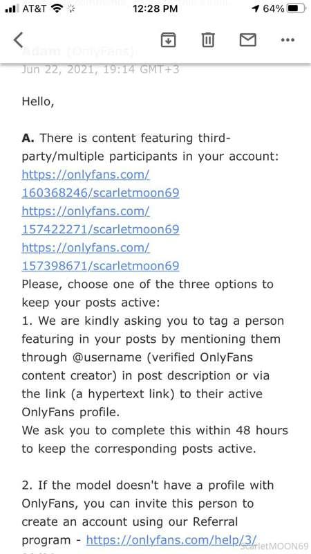 So don’t be surprised if they take my content down again I h..