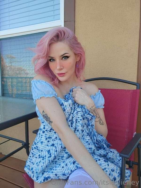 put this dress on before i knew it was so chilly out!!!