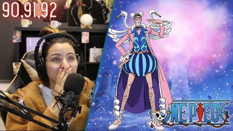 One Piece Reaction: Episode 90,91 & 92 - Hiriluk's Cherry Blossom!! Straw Hats Meets MR.2 Bon Clay! 