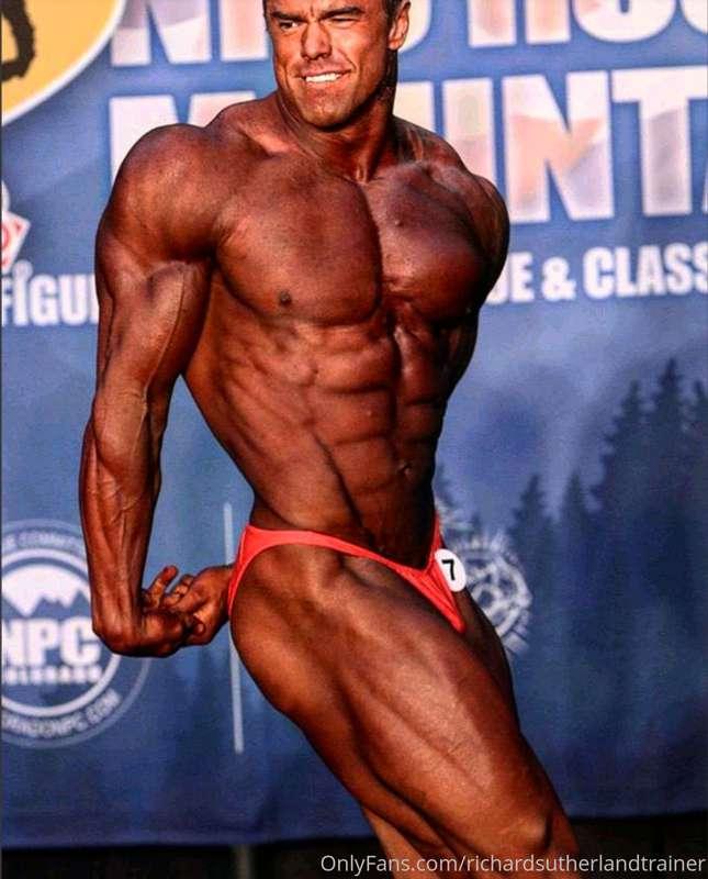 Here are some shots from my championship routines on stage! ..