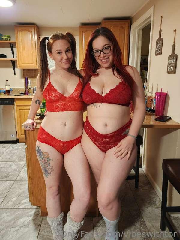 POV: we're you're Valentine's Day present 😈💋❤️🩷