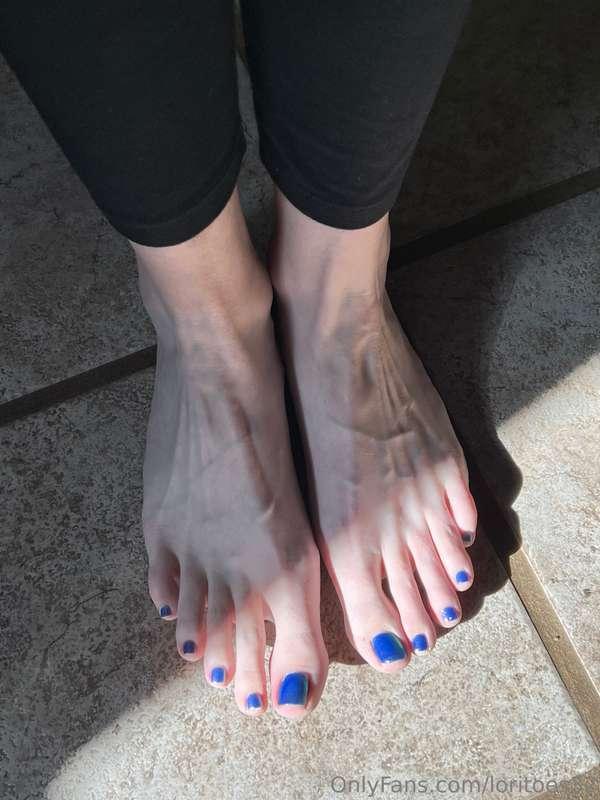 I treated myself to a pedicure last week and then my cold ca..